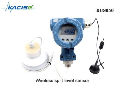 中国 KUS650 Corrosion and acid and alkali resistance distance ultrasonic wireless level sensor iot  with 4G/Lora/GPRS/NB 販売のため