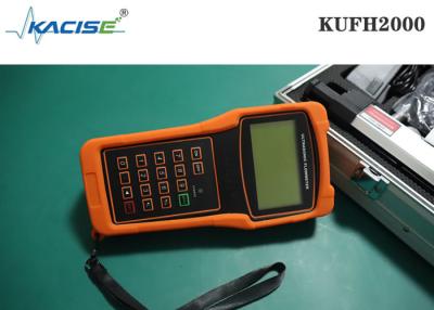 中国 KUFH2000A Handheld Portable Ultrasonic Flowmeter For Water Test 販売のため