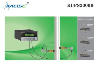 China KUFS2000B Panel Mount Insertion Ultrasonic Flow Meter Installed In Instrument Box for sale