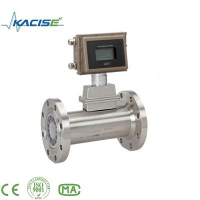 China Natural Gas Air Flow Meter With Humidifier Oxygen Turbine Flow Meter for sale