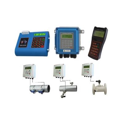 China Cheap Wireless Clamp On Type Ultrasonic Flow Meter With LCD Display for sale