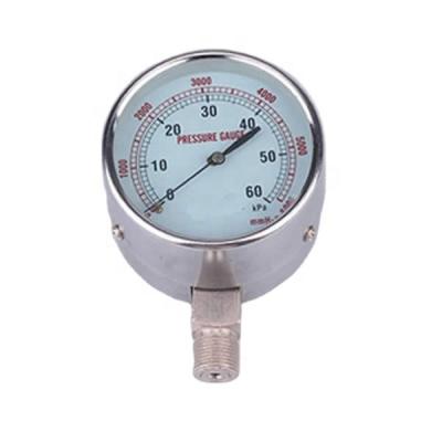 China Industrial High Precision Fluid Manometer Gauge 0 - 60MPa for sale