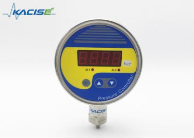China Electronic Structure Digital Pressure Switch , Digital Water Pressure Gauge LED Display for sale