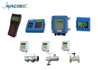 China Water / Fuel Ultrasonic Flow Meter High Accuracy Contact / Non Contact for sale