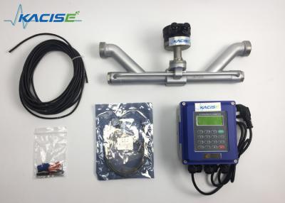 China Wall Mount Ultrasonic Flow Meter KUFS2000A2 RS485 Support MODBUS for sale