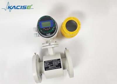 China High Accuracy SS304 / SS316 Magnetic Flow Meter Battery Operated ISO / CE for sale