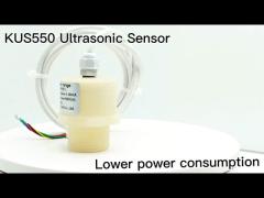KUS550 Ultrasonic Liquid Level Sensors Low Power 3m Range