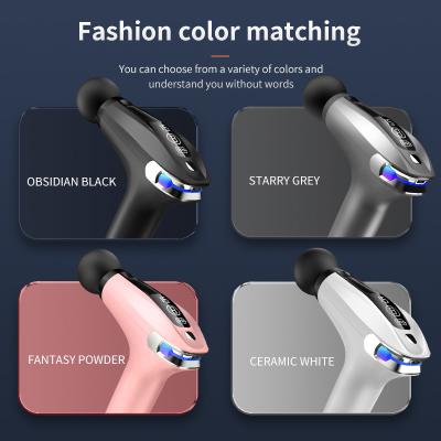 China Mini Handheld Massage Gun Smart Fascia Gun Deep Tissue Percussion Massage Gun zu verkaufen