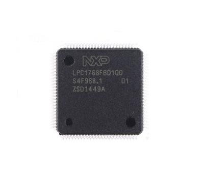 China LPC1768FBD100 Electronic IC Components 100MHz ARM Cortex M3 32 Bit IC for sale