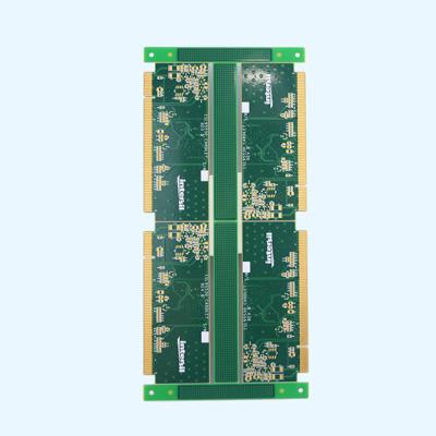 China Quick Custom PCB&PCBA Circuit Board common FR4 1.6mm green white HASL pcb manufacture and assembly for sale