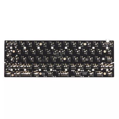 China Mechanical Keyboard Pcb 60% 80% 65% 75% Rgb Hot Swap Pcba Circuit Boards With Gerber Files And Bom for sale