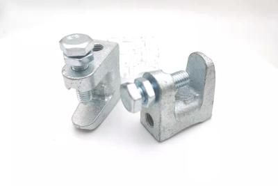 China Zinc Plated M10 Beam Clamp Carbon Steel 4.8 Grade for sale