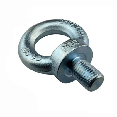 China Din 580 M3 Forged Lifting Rigging Eye Bolt Anchor Carbon Steel for sale