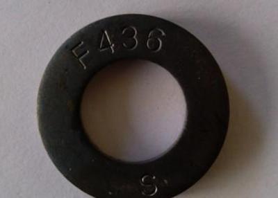 China Black Metal Flat Washers HV200 With Surface Hardness USS F436 Standard for sale