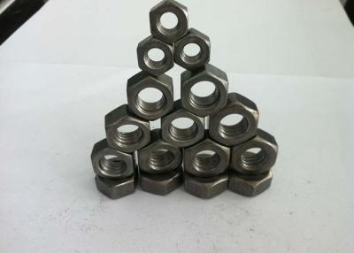 China DIN934 Hex Head Carbon Steel Nuts / Hexagon Weld Nuts For High Speed Railways for sale