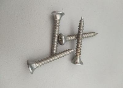China Carbon Steel Full Thread Dry Wall Self Drilling Screws , Self Tapping Flat Head Metal Screws for sale