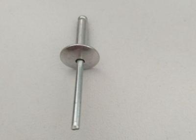 China Plain Countersunk Aluminum Blind Rivets Steel Pop Rivets With White Color Fasternes for sale