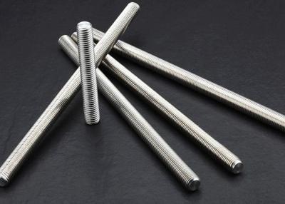 中国 機械のための六角形のナットのフランジのナットが付いている金属によって通される棒によって通されるシャフトM3-M24 販売のため