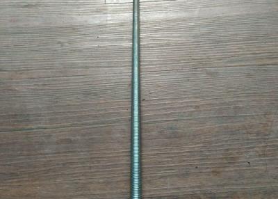 China Grade 4.8 Iron Material Full Threaded Rod , Threaded Steel Bar Anti Corrosion for sale