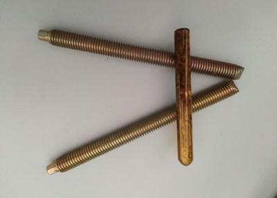 China Carbon Steel Material Chemical Anchor Bolt With Yellow Zinc Color Fasteners for sale