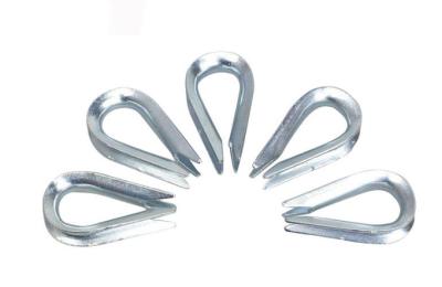 Cina Chicken Heart Wire Rope Ring Fasteners Carbon Steel Zinc Plated For Industry in vendita