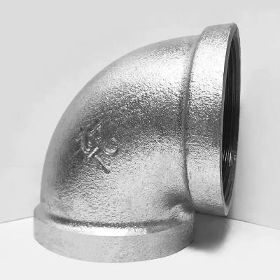 China Hot Deep Galvanized Banded Type Malleable Iron Pipe Fittings 3/8inch for sale