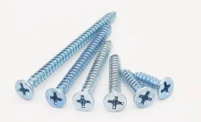 China Factory Manufacture SS304 316 Self Tapping Screw Wood Screws For Wood Cross Countersunk Head for sale
