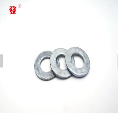 중국 용융 아연 도금 M10 금속 평 와셔 DIN 표준 판매용