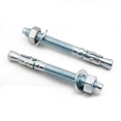China Carbon Steel Expansion Anchor Bolt Standard Color Zinc Plated for sale