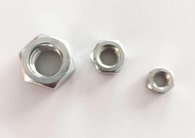 China Zinc Plated Carbon Steel M3 Hex Head Nuts for sale