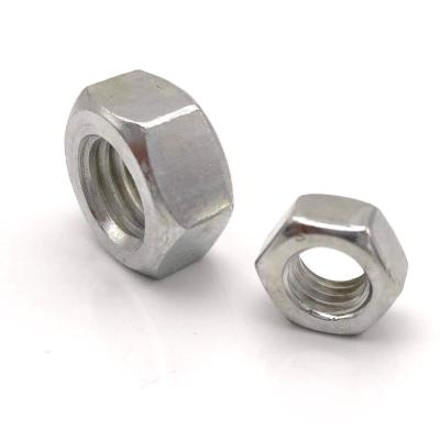 China Din934 Carbon Steel Zinc Plated M5 Hex Head Nuts for sale