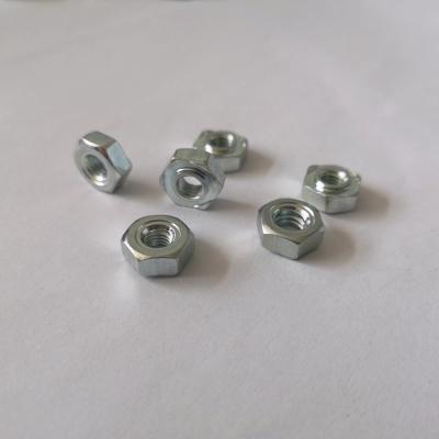 China M3 Nut 4.8 Grade Silver Carbon Steel for sale
