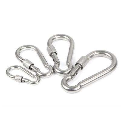 China Fasteners Din 5299 Spring Snap Hook Carabiner Zinc Plated for sale