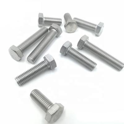China A2 A4 Stainless Steel Fasteners 304 Din 933 Hex Bolts M6x20 for sale