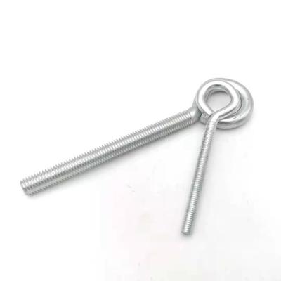 China Welded M6-M24 Eye Bolt Snap Hook Fastener Zinc Plated for sale