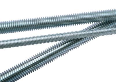 China Class 4.8 Full Threaded Rod Carbon Steel UNF UNC BSW Standard White Zinc Plated for sale