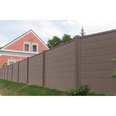 China Eco Friendly Non Toxic Wood Plastic Composite Fence Panels for sale