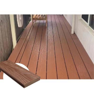 China 138x26mm Redwood Solid Composite Decking Board Non Slip For Balcony for sale