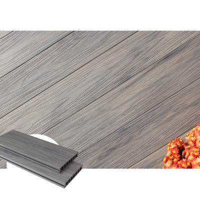 China Top Supplier In China Outdoor Composite Decking Boards Dark Teak for sale