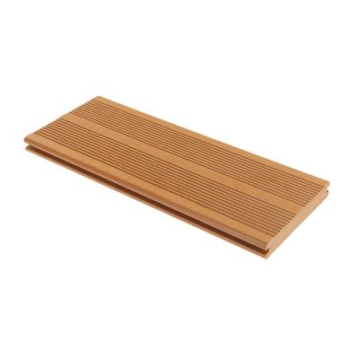 China Groove Surface Solid Composite Decking Value Of Your Home Waterproof for sale