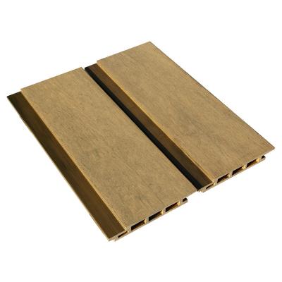 China 3D Wood Grain Cedar External Cladding Panels 150*20mm Antisepsis for sale