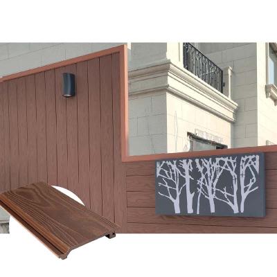 China Anti Rot External Cladding Panels 157x21mm Cedar Look For Office Building for sale