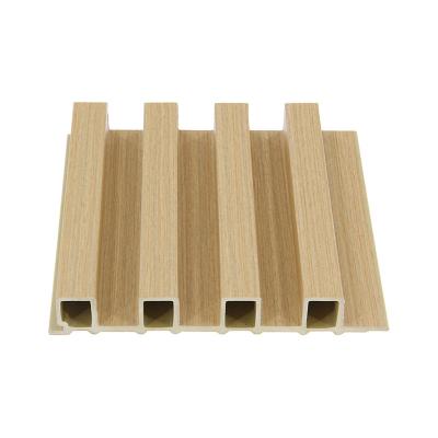 China 45 Percent 167mmx24mm Interior Wall Paneling FSC WPC Wall Panel for sale