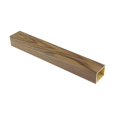 China Superb Color Retention Indoor WPC Timber Tube OEM ODM Available à venda