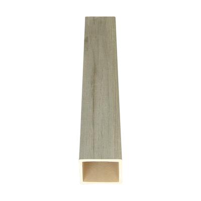 China Ultra Natural Color & Texture WPC Timber Tube Real Wood Aesthetics for sale