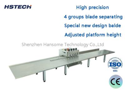 Chine 4 groupes séparateur de lames spéciaux nouvelle conception machine de séparation de bande LED de haute précision à vendre