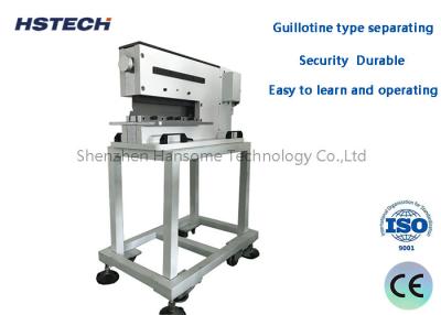 China Security Durable Easy To Learn And Operating Guillotine PCB Depaneling Machine for sale