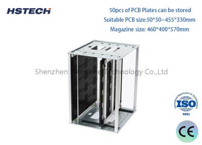 China Max 50pcs ESD PCB SMT Magazine Rack for PCB loader for sale