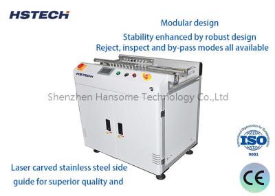 China 50*50~450*350mm PCB Reject Conveyor w/MITSUBISHI PLC Sick Sensor for sale