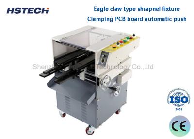 China Tipo de garra del águila, lámina de metralla, panel de PCB de sujeción, empuje automático, máquina automática de corte de plomo de PCB en venta